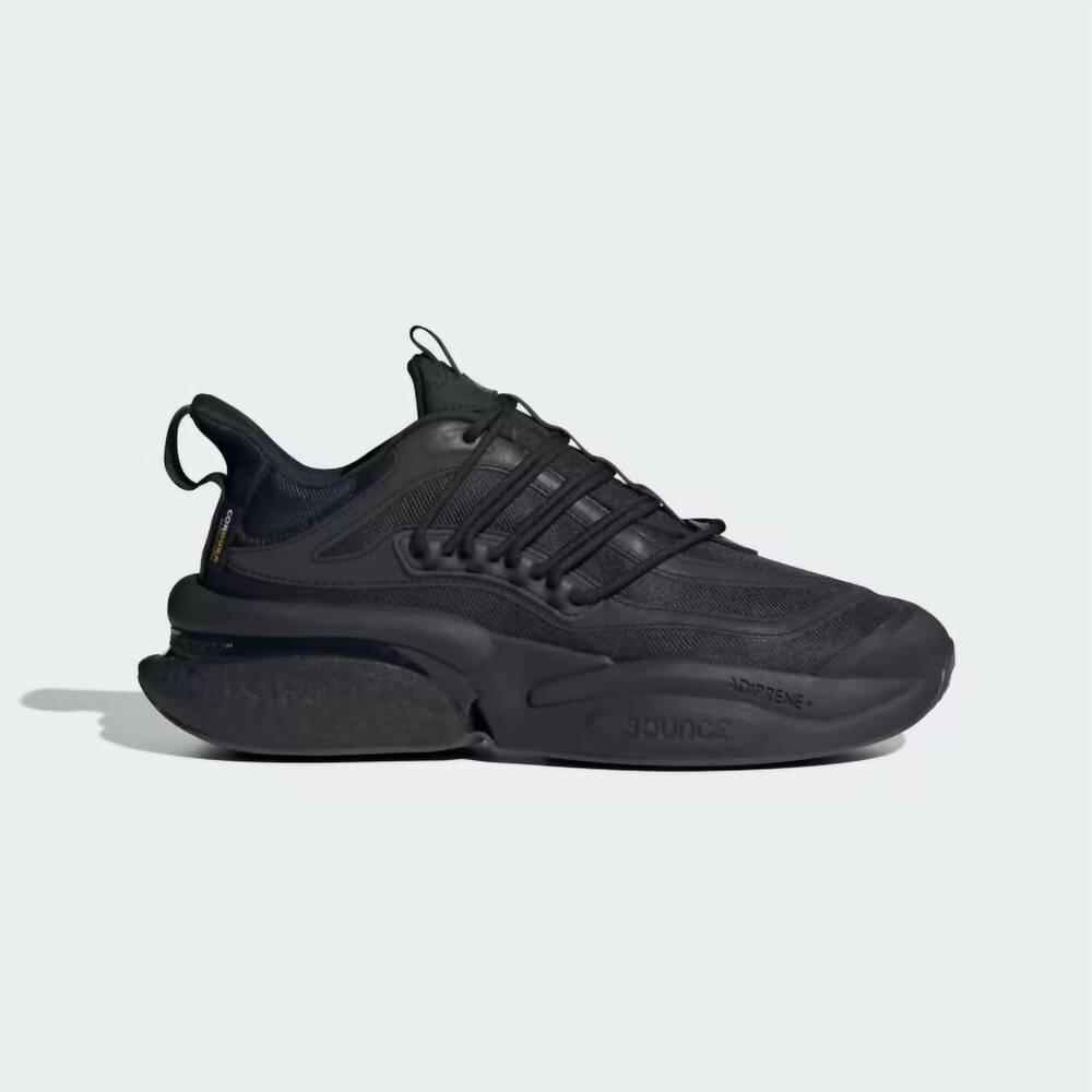 NEW ADIDAS men's alphaboost v1 sneaker in core black